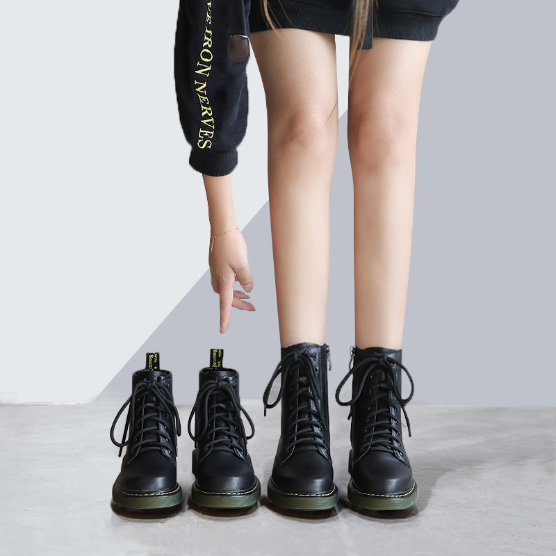6孔8孔马丁靴女软底英伦风短靴
