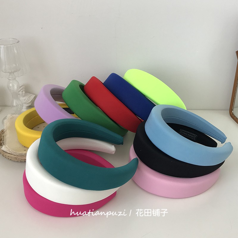 韩国头箍海绵海绵宽边头箍发卡