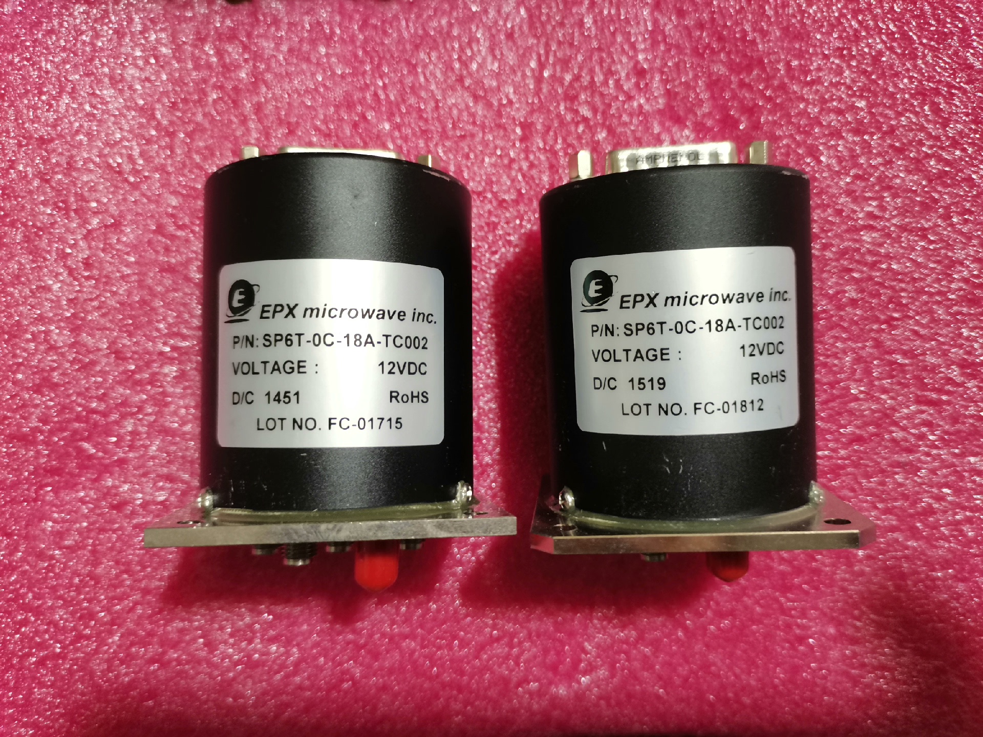 EPX同轴射频开关SP6T-0C-18A-TC002
