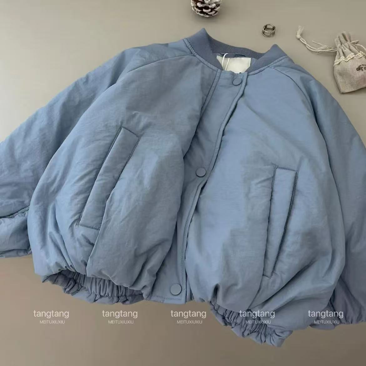 童装帅气男童外套2025新款儿童秋冬装夹克高端棉服潮