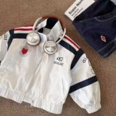 男女童韩系机车风棒球服宝宝夹克衫 儿童外套春秋季 新品