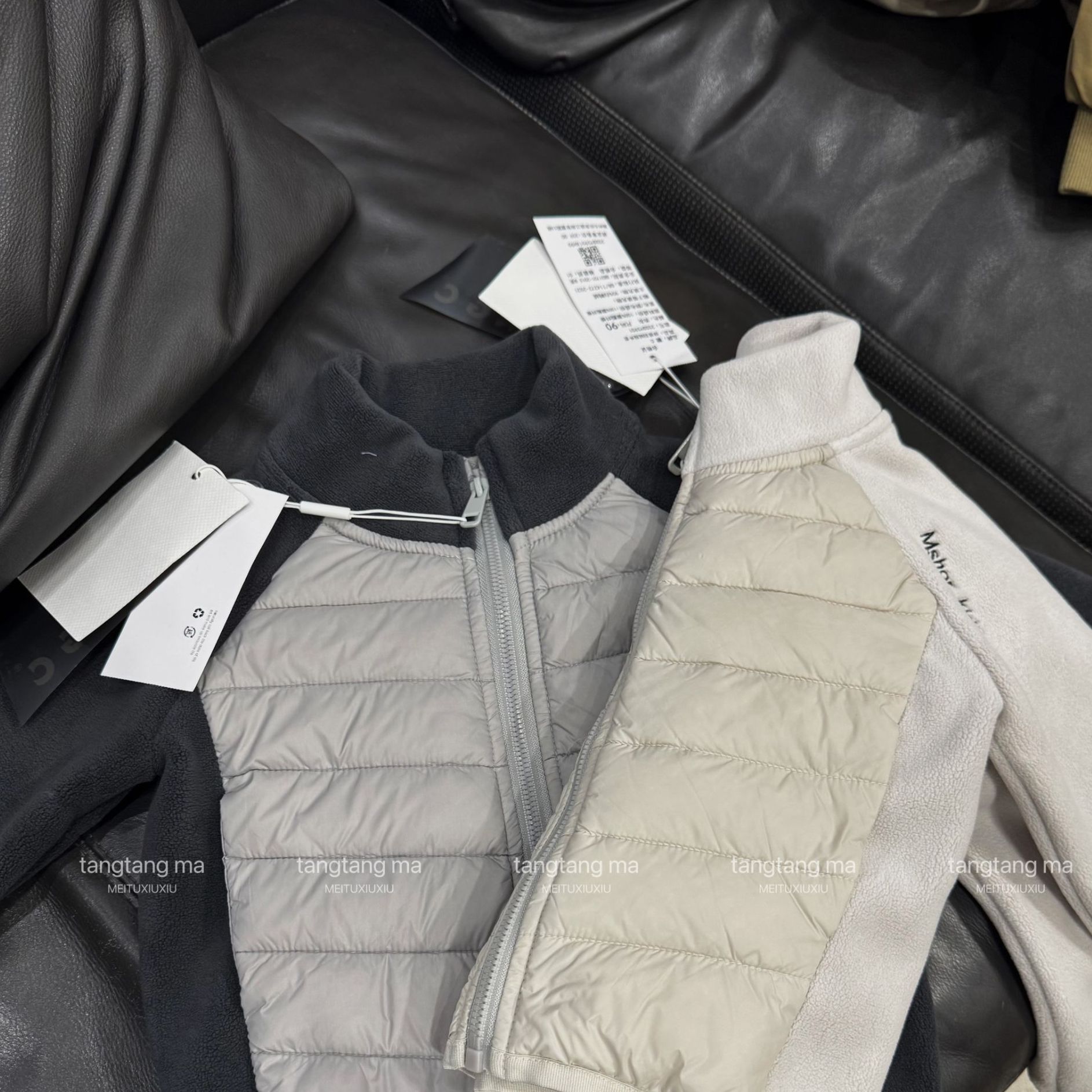 男童羽绒服儿童深秋韩版2025新款童装拼接外套轻薄白鸭绒打底开衫