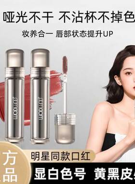雾面持妆锁色唇釉防水防汗