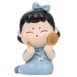 唐小圆的优雅生活治愈系小摆件创意家居车载办公室桌面可爱装饰品