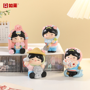惠安女摆件闽南泉州文创旅游伴手礼物纪念品可爱 Q版公仔桌面装饰