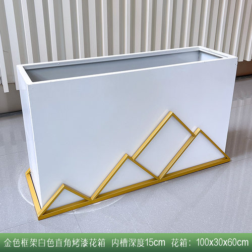 wo+高档铁艺高温烤漆花箱