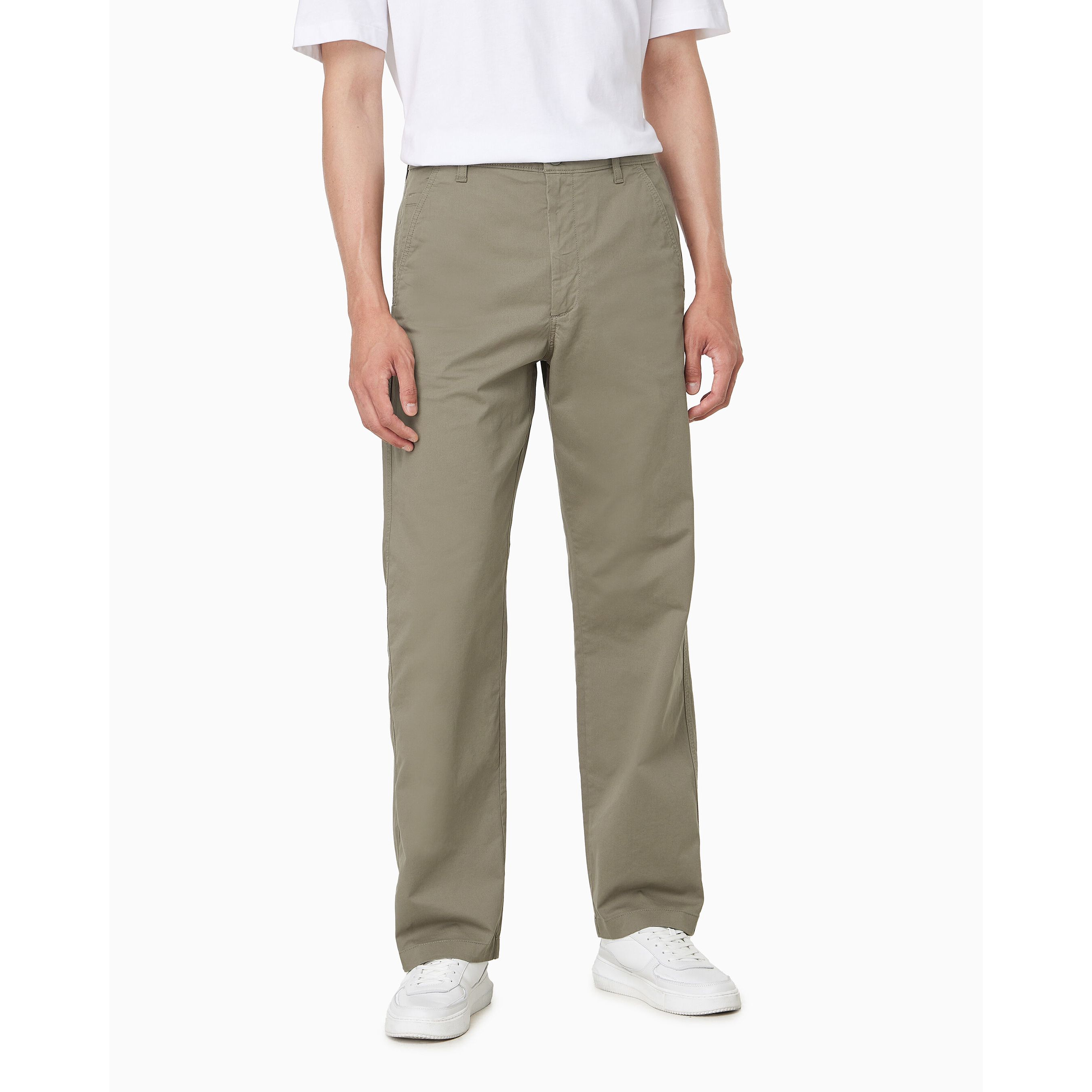 CALVIN KLEIN JEANS韩国代购25早秋男士90s直筒弹力休闲裤4RB602G