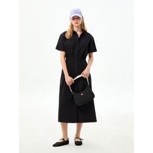 宽松日常优雅T32G1WOP3 连衣裙长款 韩国代购 26春夏TOMMY女棉质衬衫