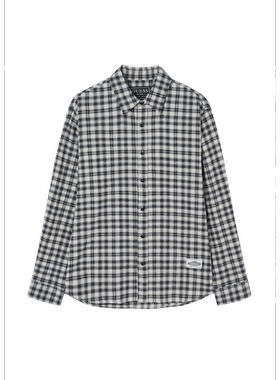 韩国代购GUESS男士多色图案印花修身长袖棉质休闲衬衫MQ1W2250