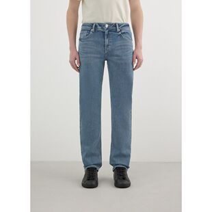 中蓝百搭裤 韩国代购 直筒牛仔裤 2026春夏修身 子MQ1D6050 GUESS男士