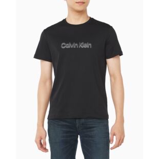 透气纯棉短袖 款 T恤日常亮白色4RF286G 2026春夏CK男修身 韩国代购