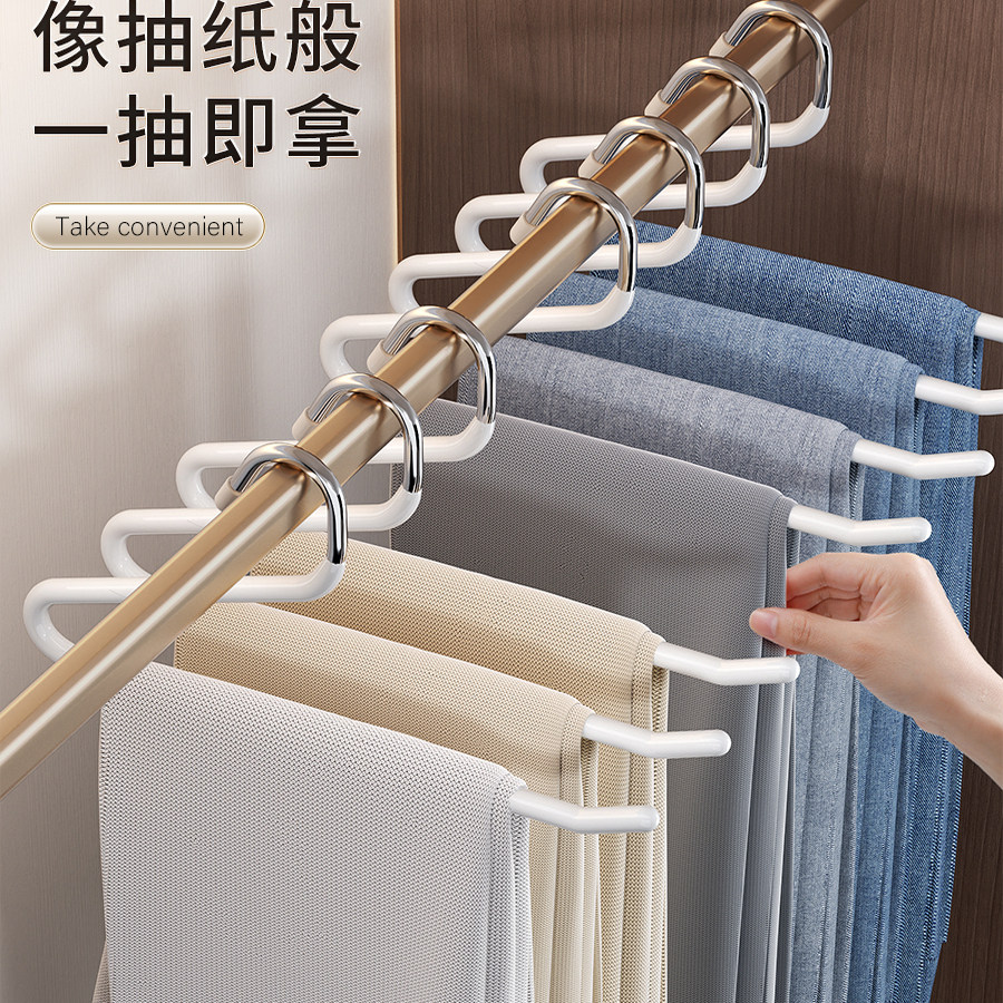 爱家鹅型裤架衣裤挂架图片