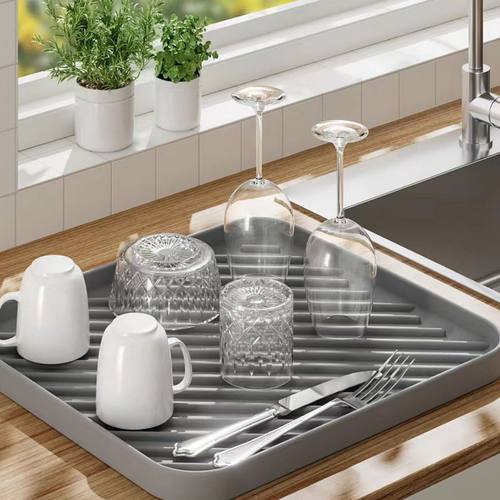 隔热多功能收纳垫硅胶沥水垫厨房