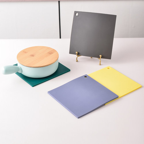 方形平面易清洗硅胶隔热垫桌垫