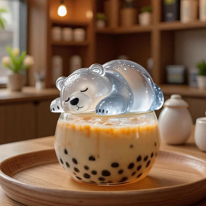 小熊趴趴慕斯蛋糕模具食品级硅胶