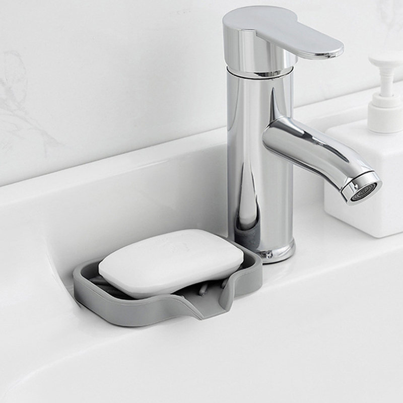 硅胶收纳托盘肥皂盒软不伤台面