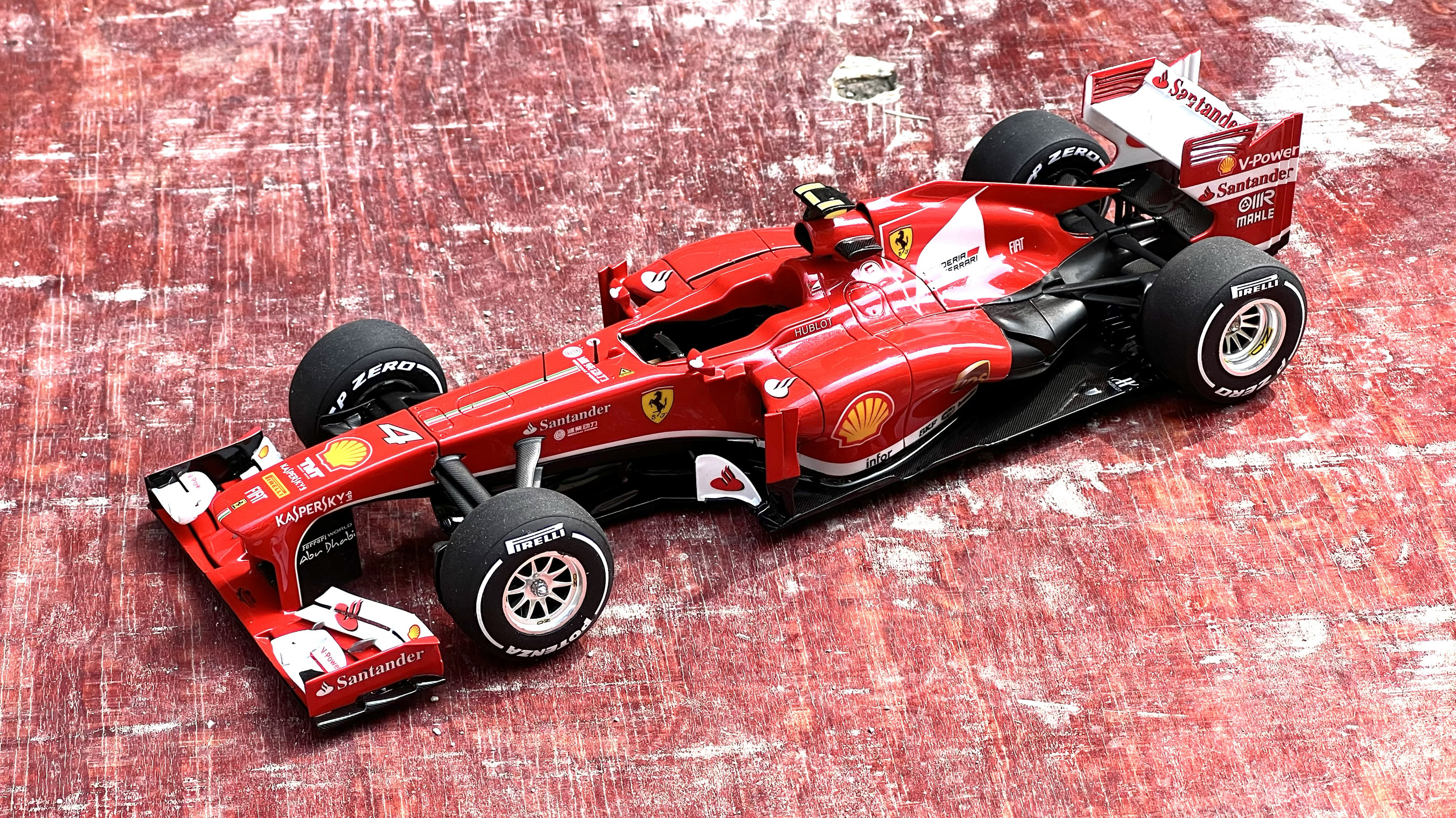 代工富士美 1/20 法拉利F138中国站（09176）图片