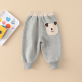 子男童春装 春季 2026新款 春秋儿童卡通束脚卫裤 婴儿休闲长裤 宝宝裤