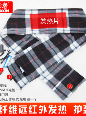 韩版保暖格子加厚围巾
