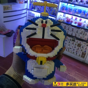 LOZ小颗粒微钻石积木 超大卡通形象存钱罐拼装益智模型儿童成人