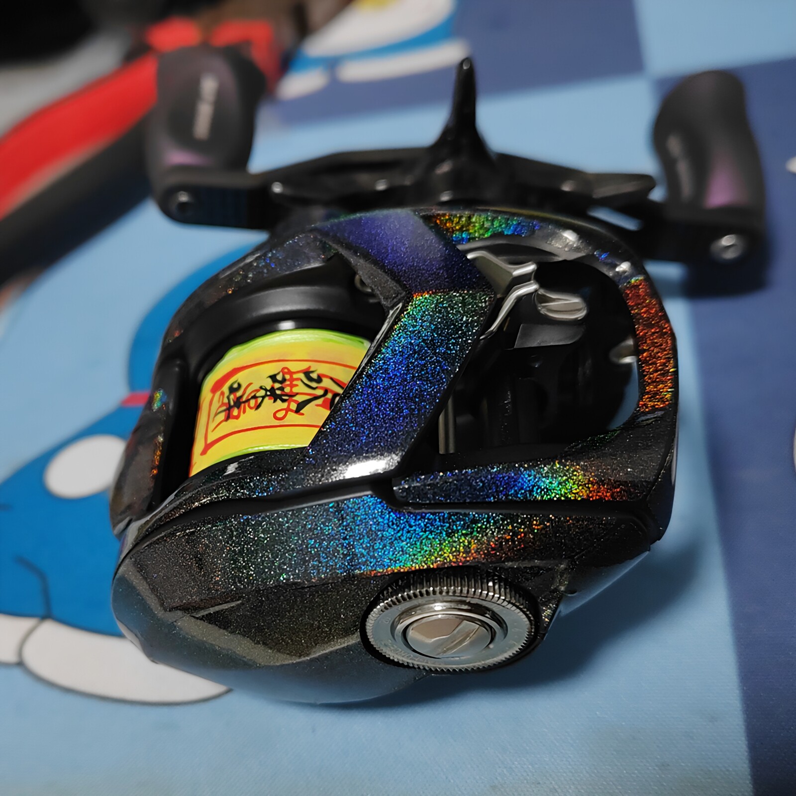 22款蜘蛛80保护膜22款火蜥蜴70透明膜水滴轮贴膜渔轮彩色改色膜