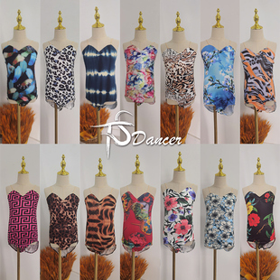 儿童舞蹈服女童吊带练功体操服芭蕾舞服少儿中国舞考级体型服拉丁