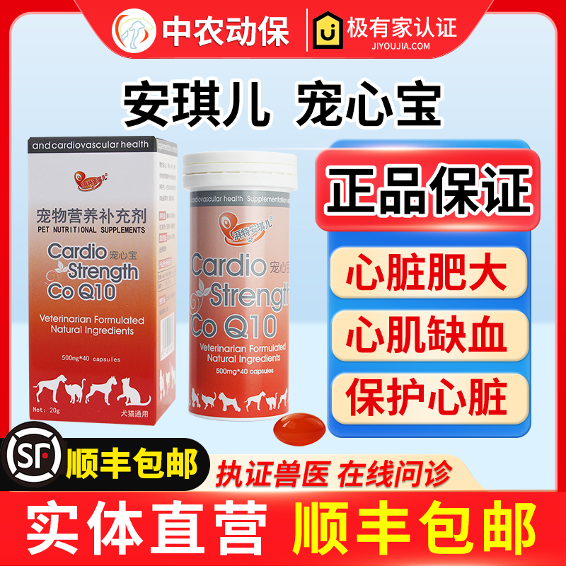 安琪儿宠物心脏营养狗猫咪宠心宝