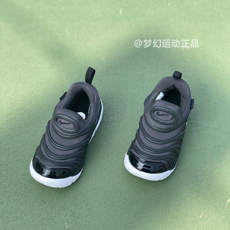 真品NIKE耐克毛毛虫 男童女童儿童运动鞋一脚蹬软底学步鞋343938