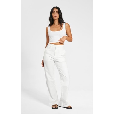 塔米家 A-T-G纯色宽松高腰直筒西裤长裤 A4-2