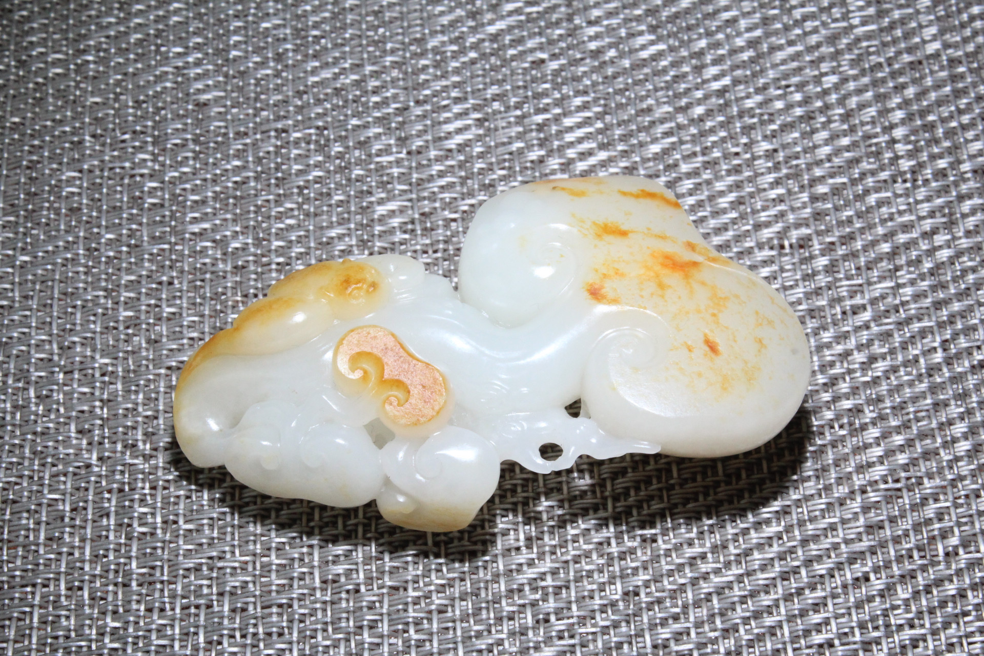 新疆和田玉籽料原石吊坠挂件男女款玉石挂件项链坠子配饰玉佩如意