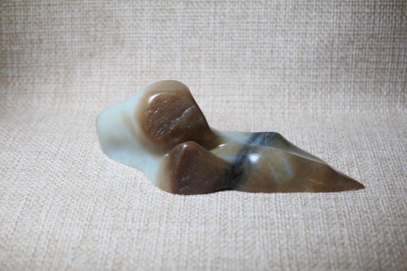 新疆和田玉籽料文玩手机钥匙小挂件吊坠项手串链牌转运珠青花笔搁