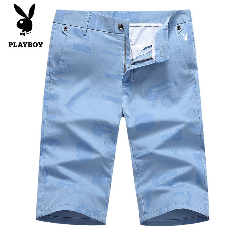 七分裤冰丝短裤男士夏季2025新款外穿休闲潮牌五分商务中裤大码