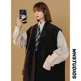 休闲西装马甲男痞帅宽松无袖中性风纯色马夹 X207 P65,男装西服套装,电商A070, 休闲西装马甲男痞帅宽松无袖中性风纯色马夹 X207 P65,男装西服套装,电商A070,