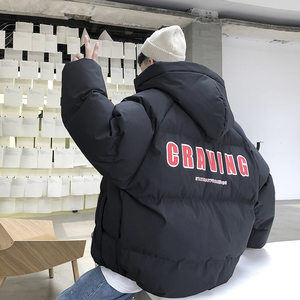 棉衣男外套ins棉服宽松连帽保暖青少年面包服 MF01 P110图片
