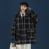 中性风夹克风衣外套格子韩版港味情侣男毛呢大衣 DY02 P120,男装夹克,电商A070,电商基地 中性风夹克风衣外套格子韩版港味情侣男毛呢大衣 DY02 P120,男装夹克,电商A070,电商基地