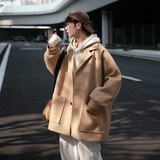 city boy 毛呢中长款特宽松风衣 男士外套黑呢大衣 ADY01 P110,男装风衣,电商A070, city boy 毛呢中长款特宽松风衣 男士外套黑呢大衣 ADY01 P110,男装风衣,电商A070,