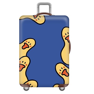注视黄鸭旅行登机耐磨弹力箱套