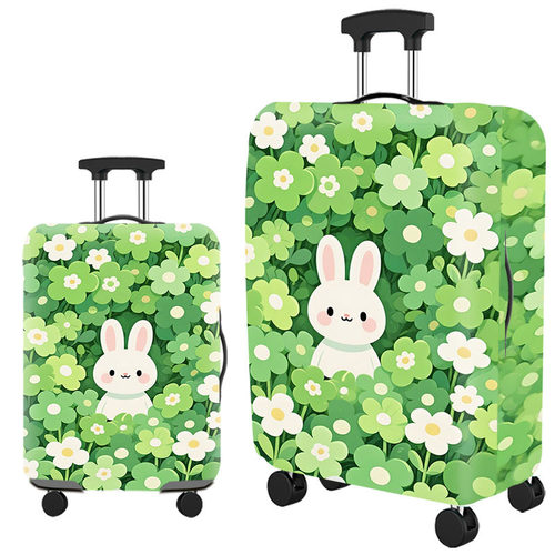 WA177兔子弹力箱套拉杆箱旅行旅游登机行李皮箱保护罩防尘袋子