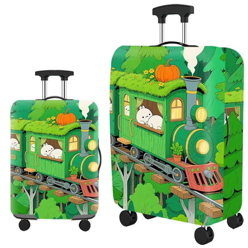 WA136卡通火车弹力箱套拉杆箱旅行旅游登机行李皮箱保护罩防尘袋,箱包皮具/热销女包/男包,旅行箱配件,淘宝优惠券,粉丝福利购,淘宝优惠卷