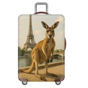 动物旅行140袋鼠弹力箱套拉杆箱旅行旅游登机行李皮箱保护罩防尘