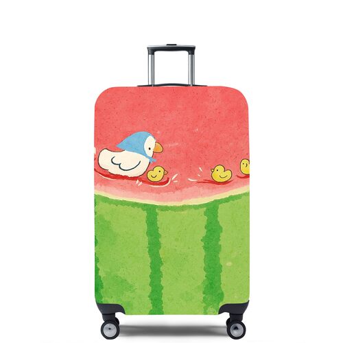 萌趣可爱风14小鸡弹力箱套拉杆箱旅行旅游登机行李皮箱保护罩防尘