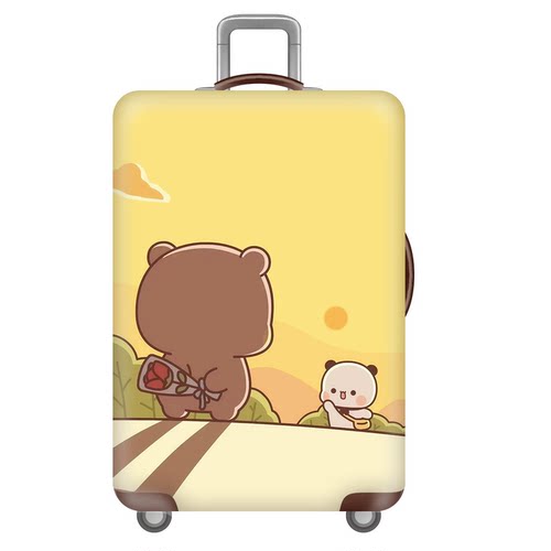 KTT60卡通弹力箱套拉杆箱旅行旅游登机行李皮箱保护罩防尘袋耐磨