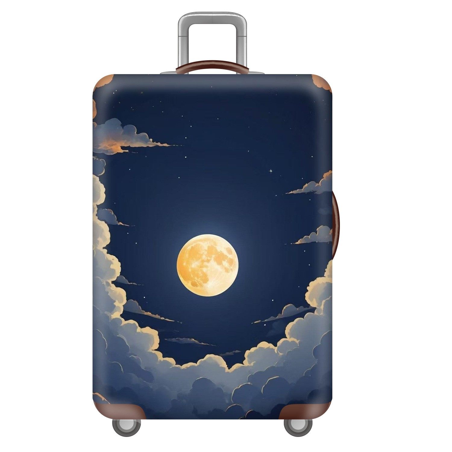 XC61夜晚月亮弹力箱套拉杆箱旅行旅游登机行李皮箱保护罩防尘袋子,箱包皮具/热销女包/男包,旅行箱配件,淘宝优惠券,粉丝福利购,淘宝优惠卷