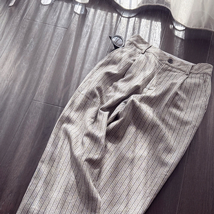 【ANOFREE ME】雾感色调+利落线条 可裹身高品质羊毛裤