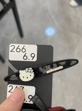 775秋冬新款棕色系甜美可爱KT蝴