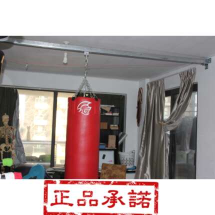 3毫米厚镀锌轨道钢管私人定制引体向上沙袋架墙间轨道悬吊可移动
