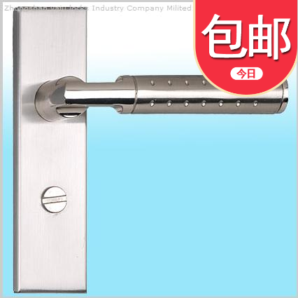 雅居yaju门锁c9918执手锁单锁舌浴室洗手间门锁中心距40 45 50