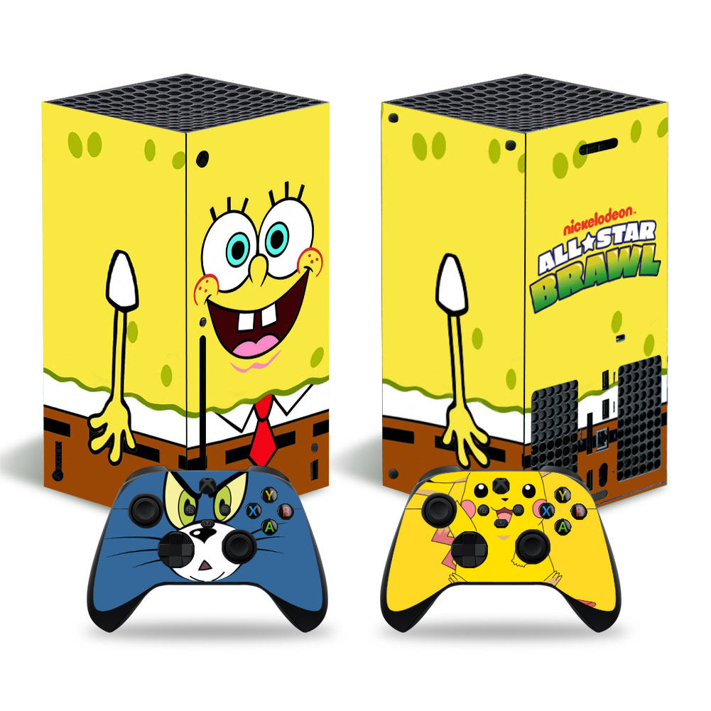 适用Xbox series x贴纸XSX主机手柄贴纸贴膜动漫游戏主题款可定制