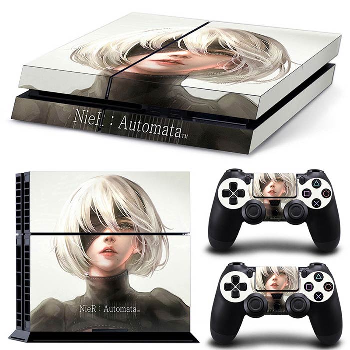 PS4贴纸1100/1200 PS4老版贴膜机身手柄贴不留胶尼尔多款可定制