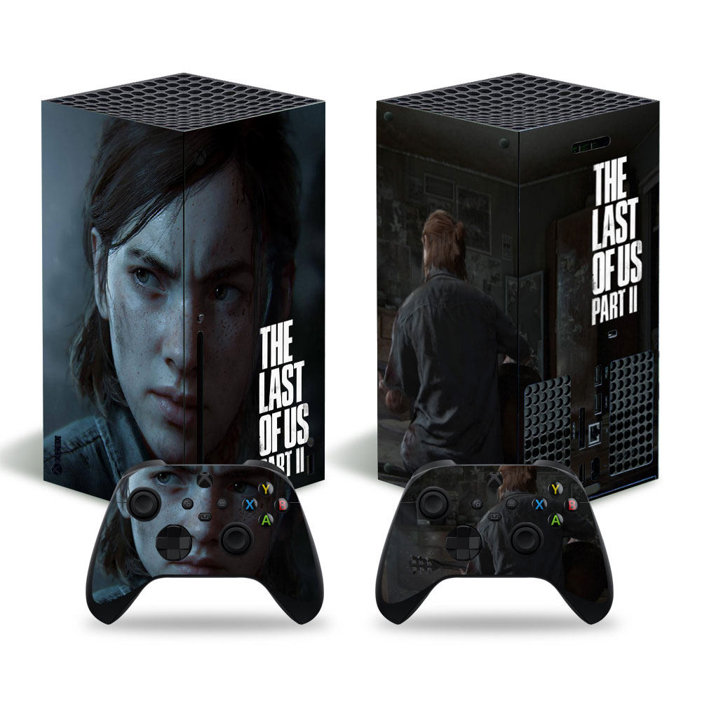 xbox series X贴纸XSX主机保护贴膜蜘蛛侠战神战地大镖客毒液多款